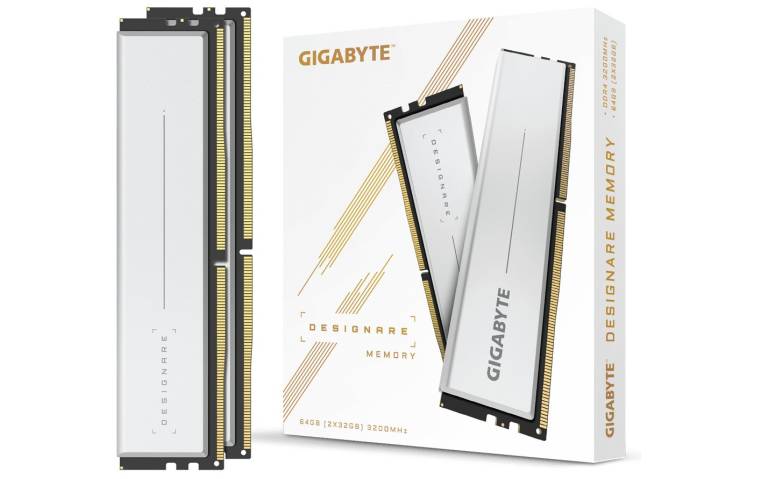 Designare, i nuovi banchi RAM da 32 GB di Gigabyte