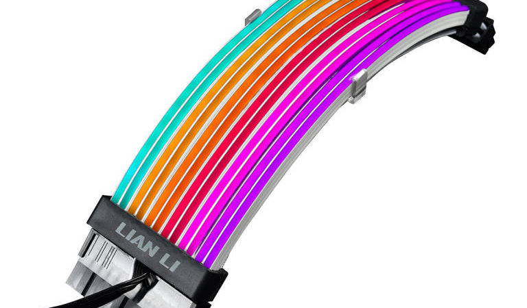 Volete gli RGB anche sui cavi dell’alimentatore? vi serve il Lian Li STRIMER PLUS