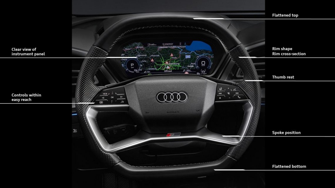 Sterzo Audi: high-tech a portata di mani