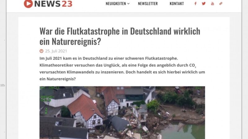 Misinformation Monitor, che c’entrano le inondazioni in Germania con la disinformazione elettorale?